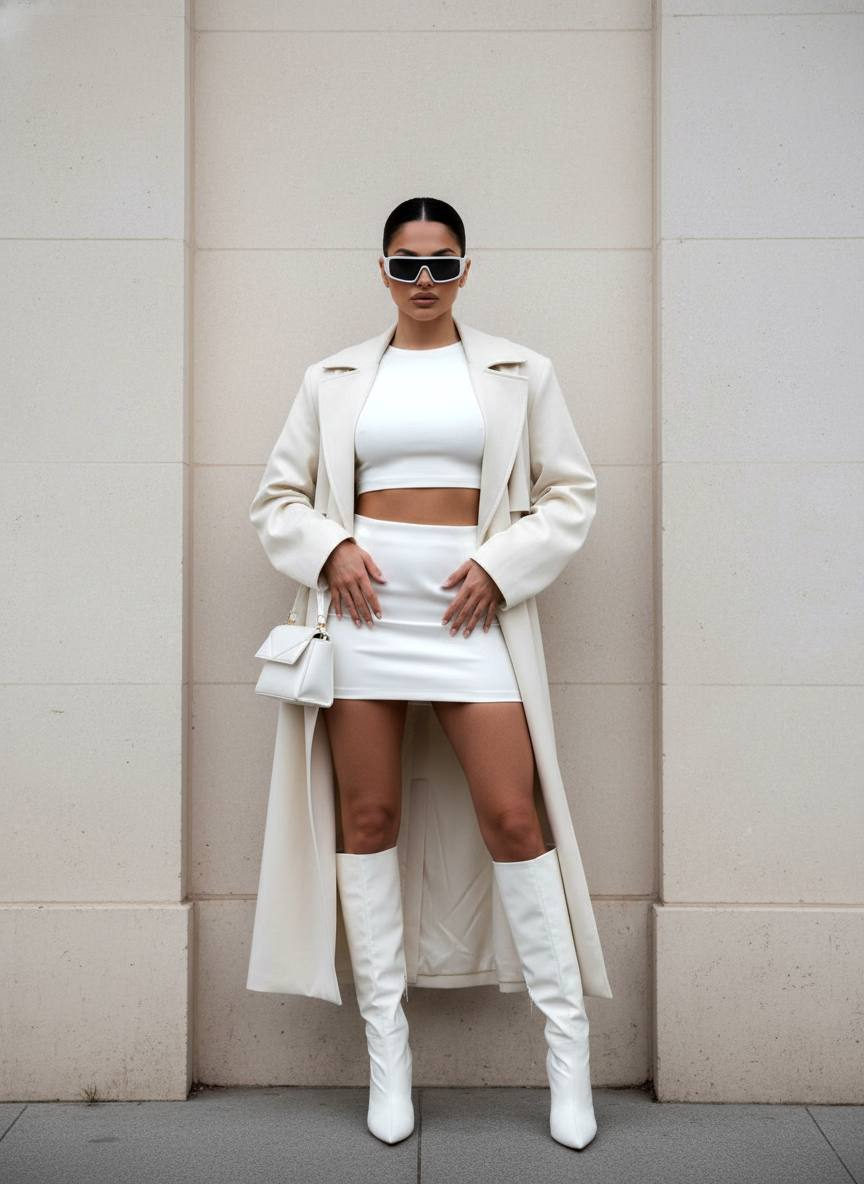 White Sculpted Minimalism