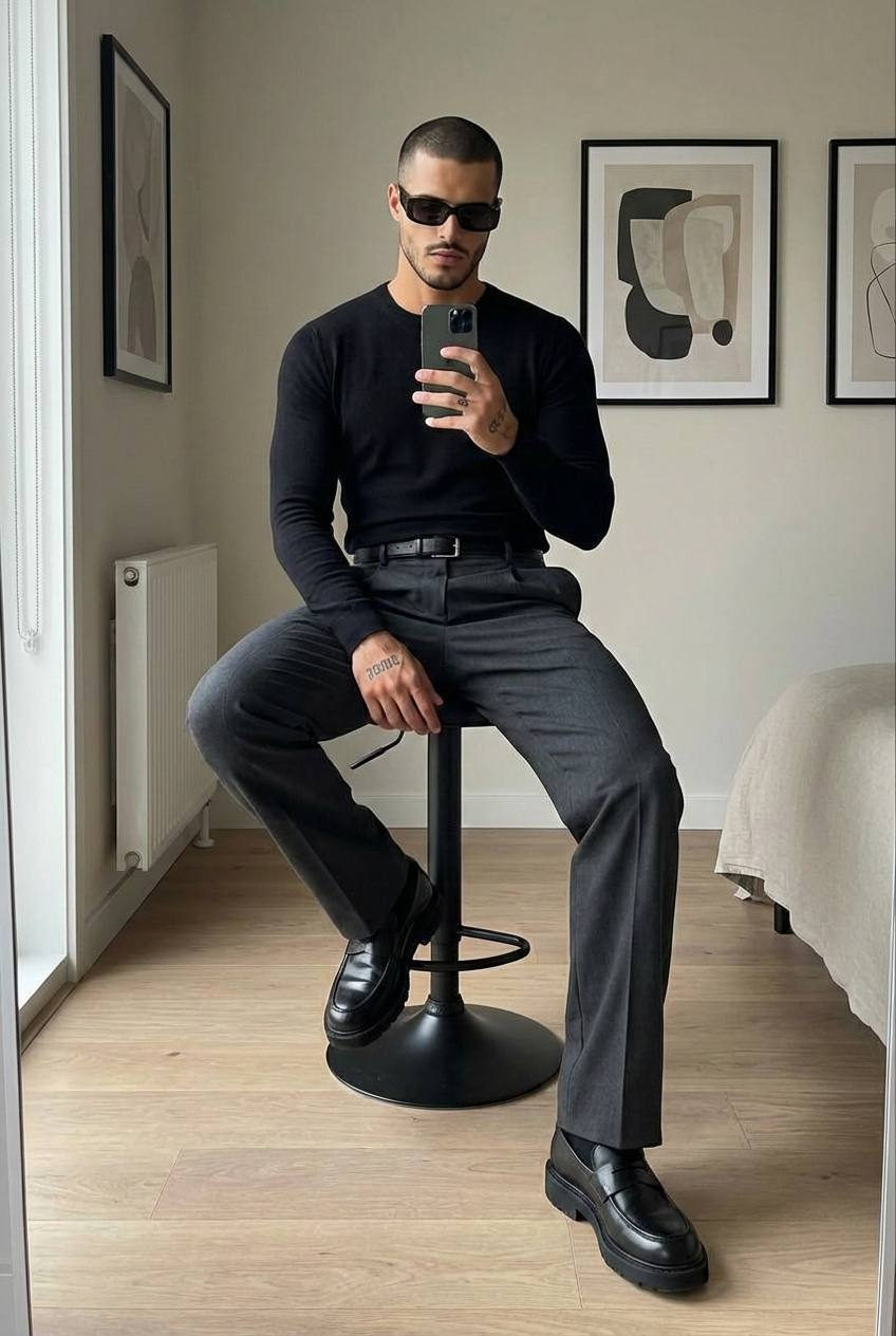 Minimalist Masculine Authority