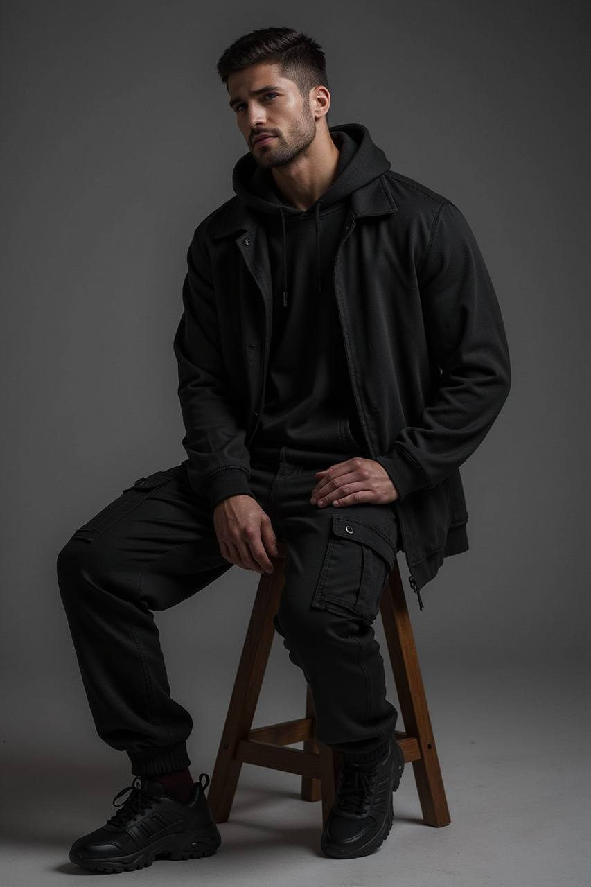 Urban style in the studio