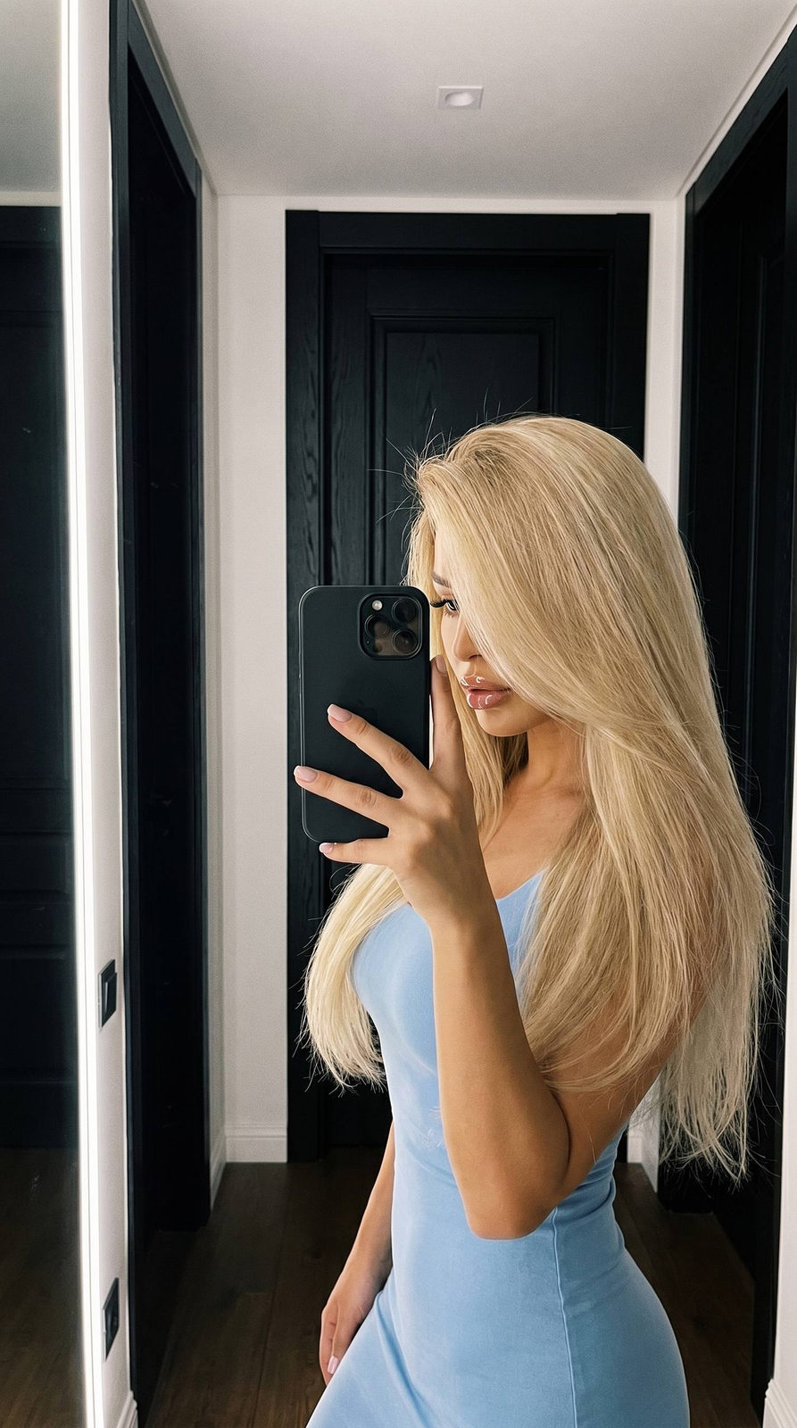 Azure Intimacy Selfie