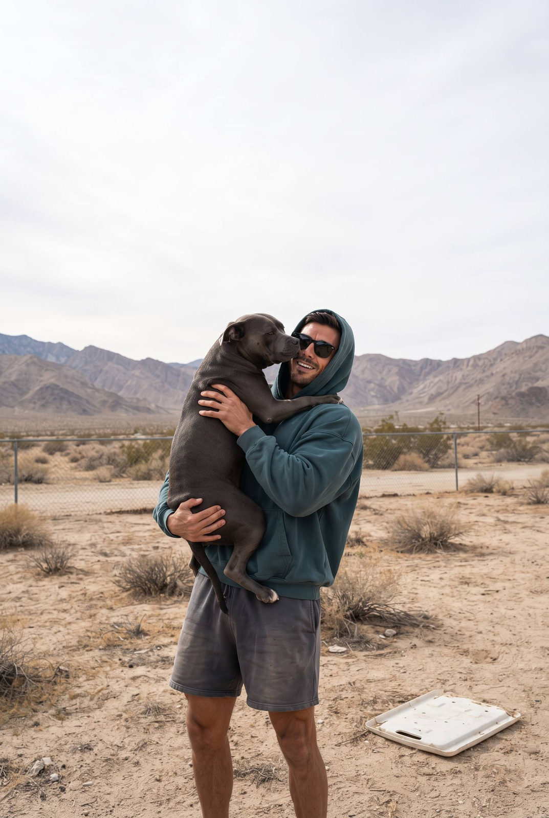 Desert Dog Embrace