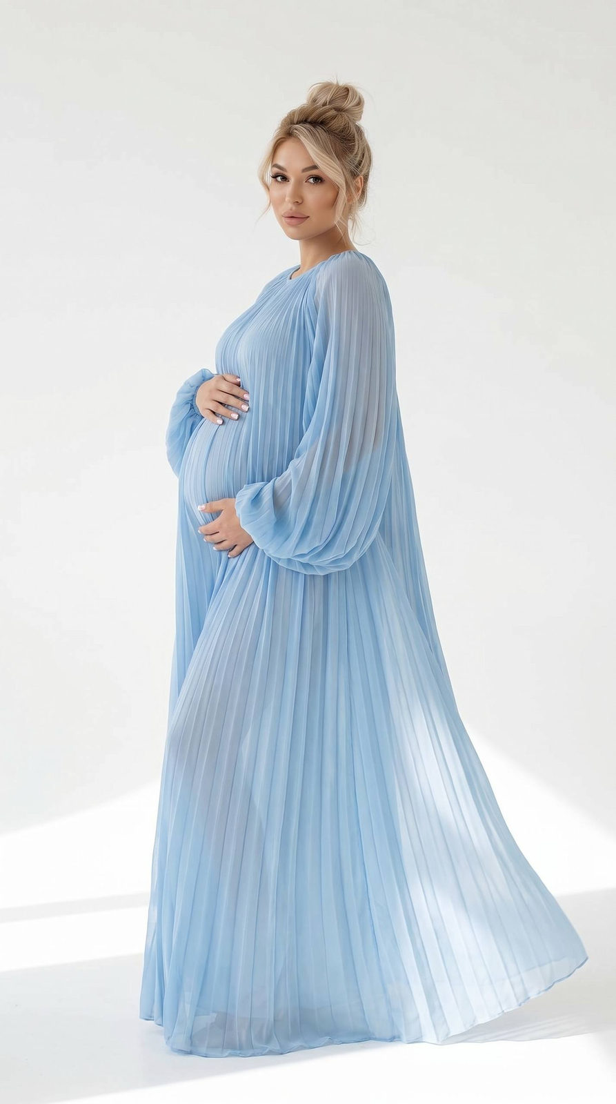 Azure Maternity Cyclorama