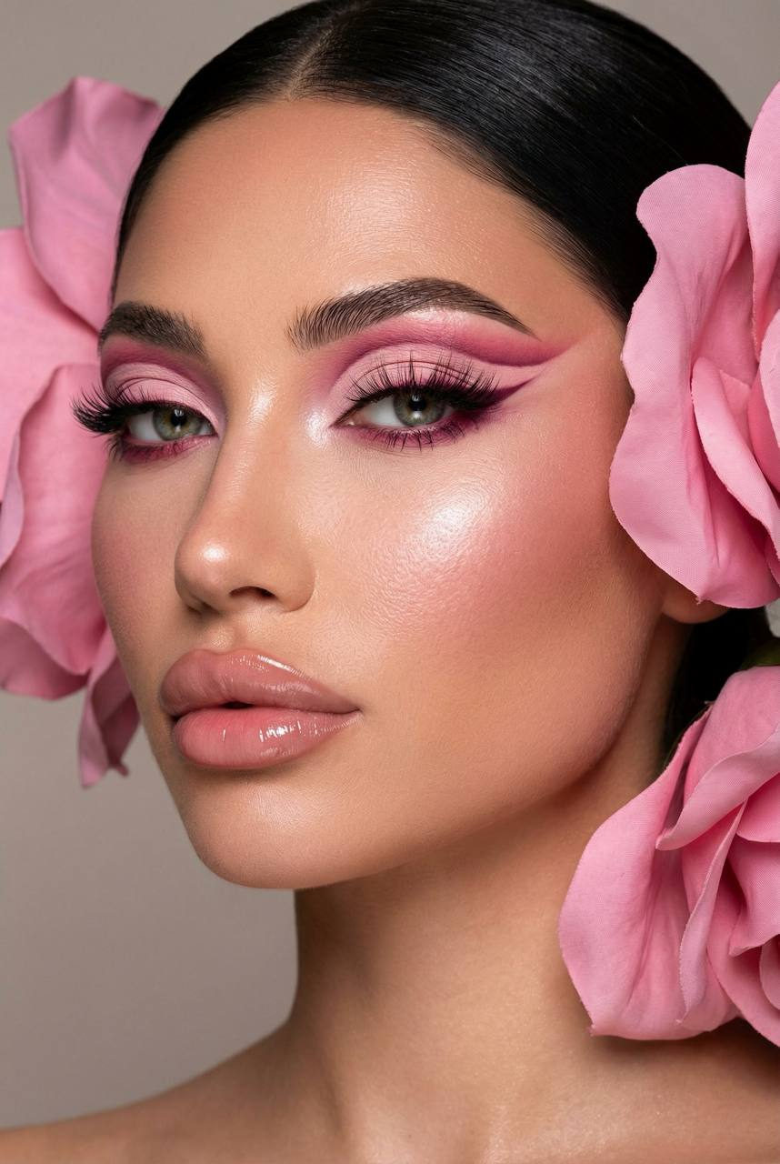 Pink Sculpted Glam