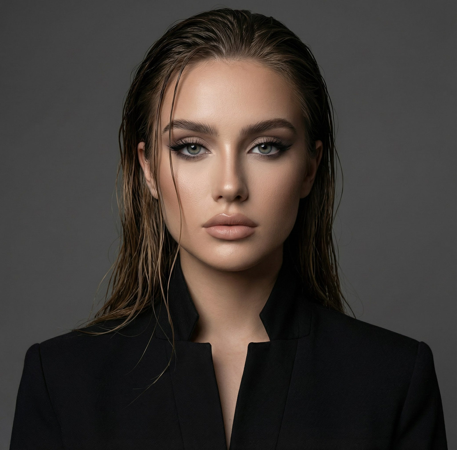 Wet-Strand Black Jacket