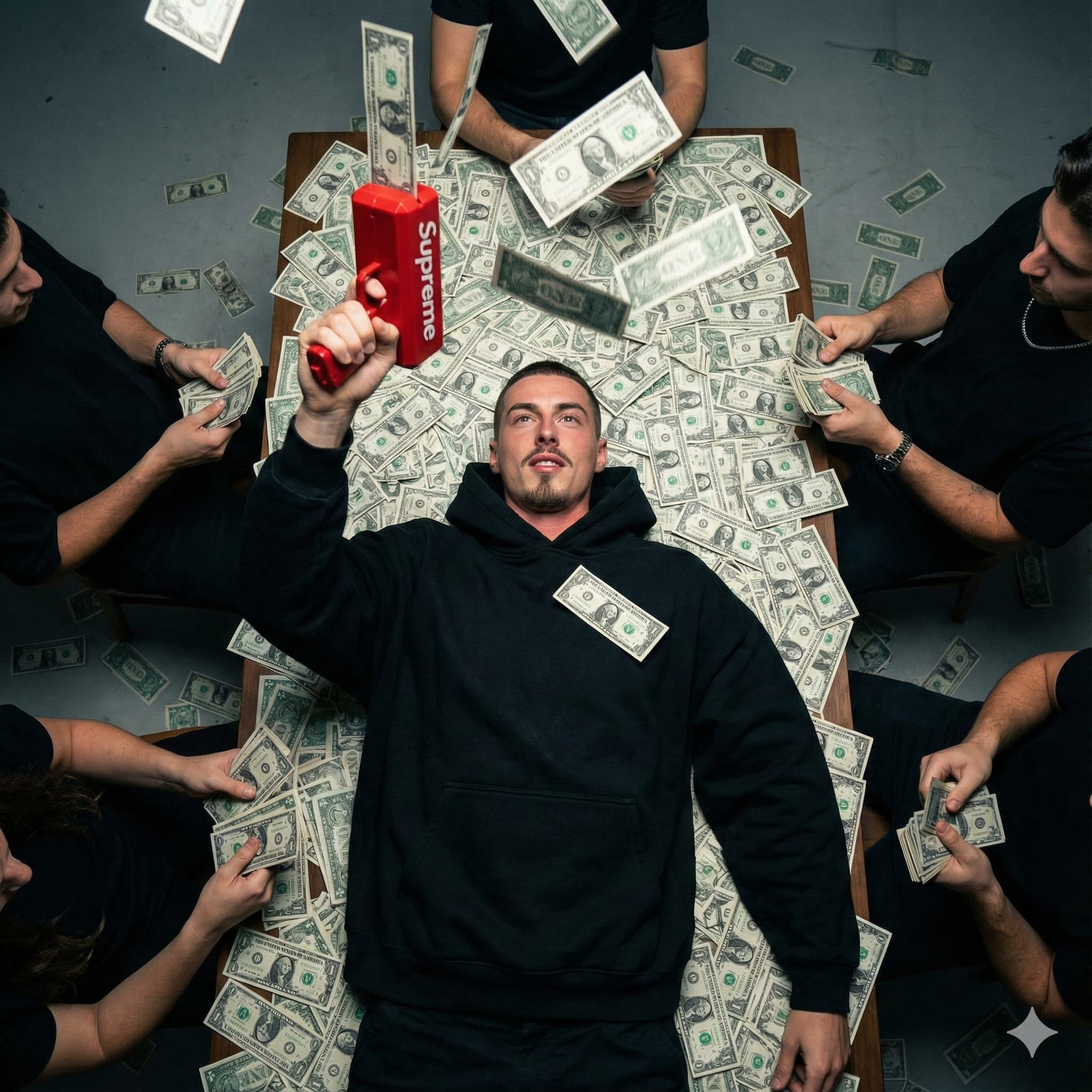 stacks of money