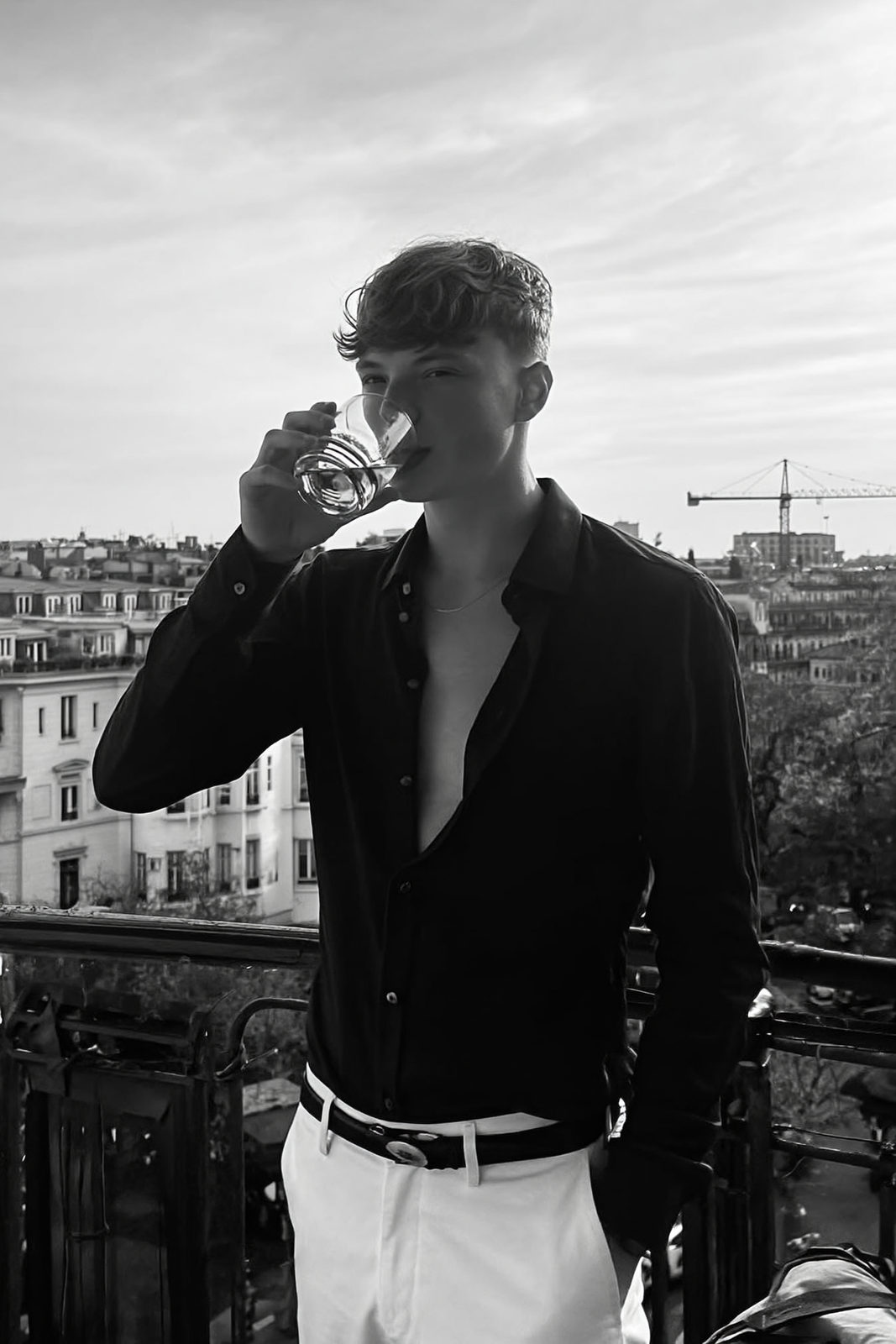 Balcony Portrait