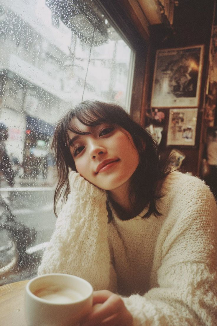 Rainy Café Sweater