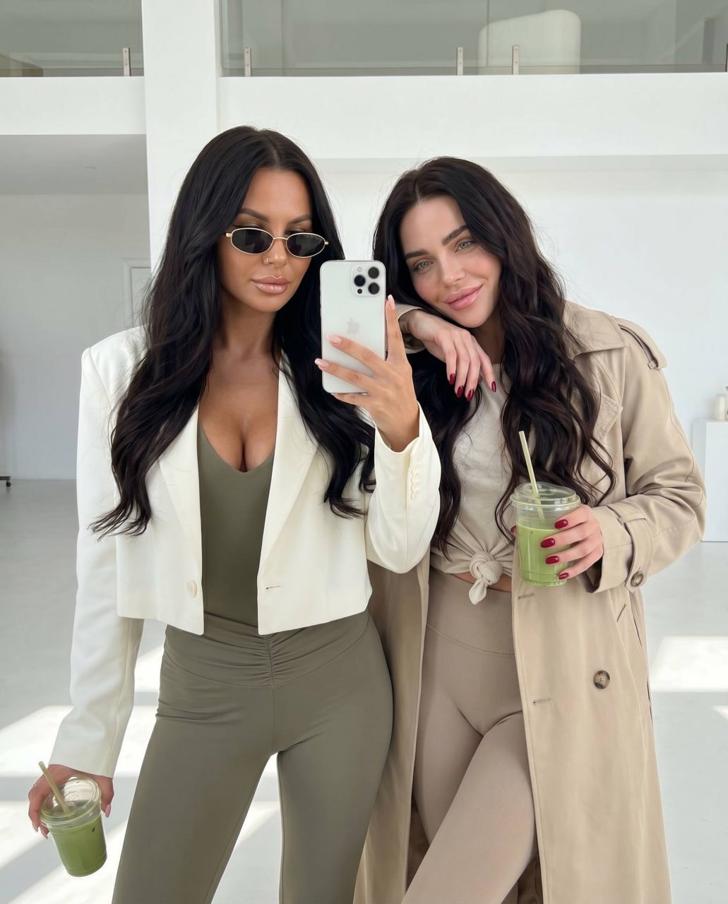 Old Money Mirror Selfie