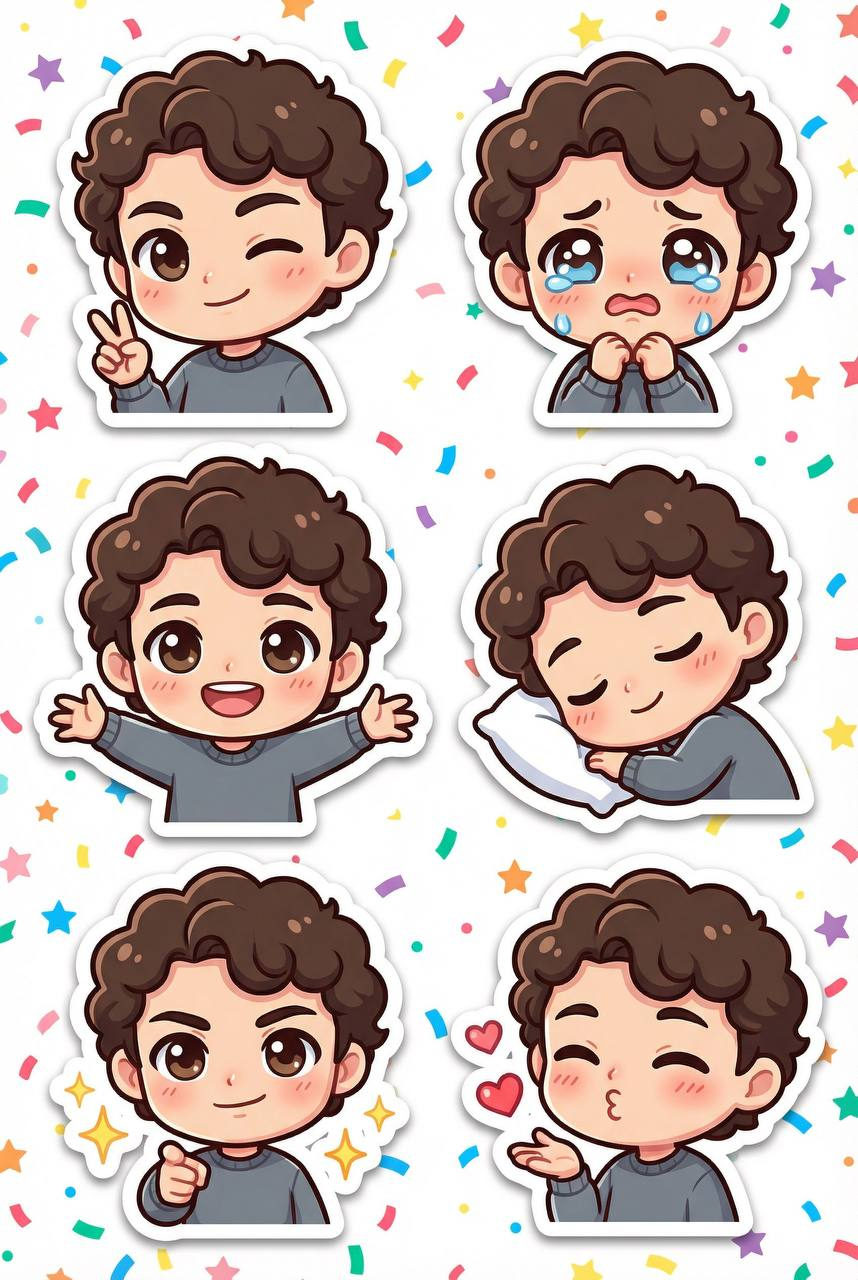 Sparkling Chibi Expressions