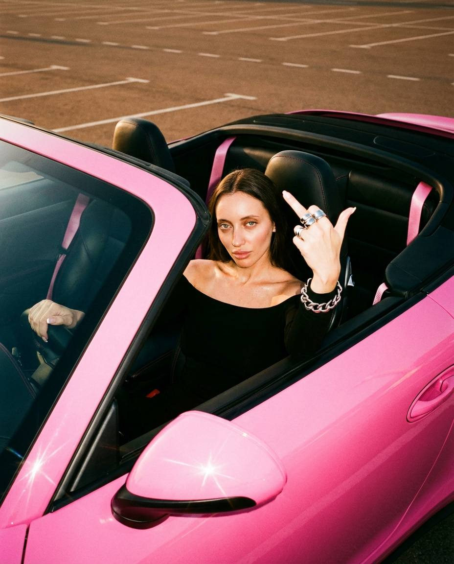 Pink Convertible Flash Drive