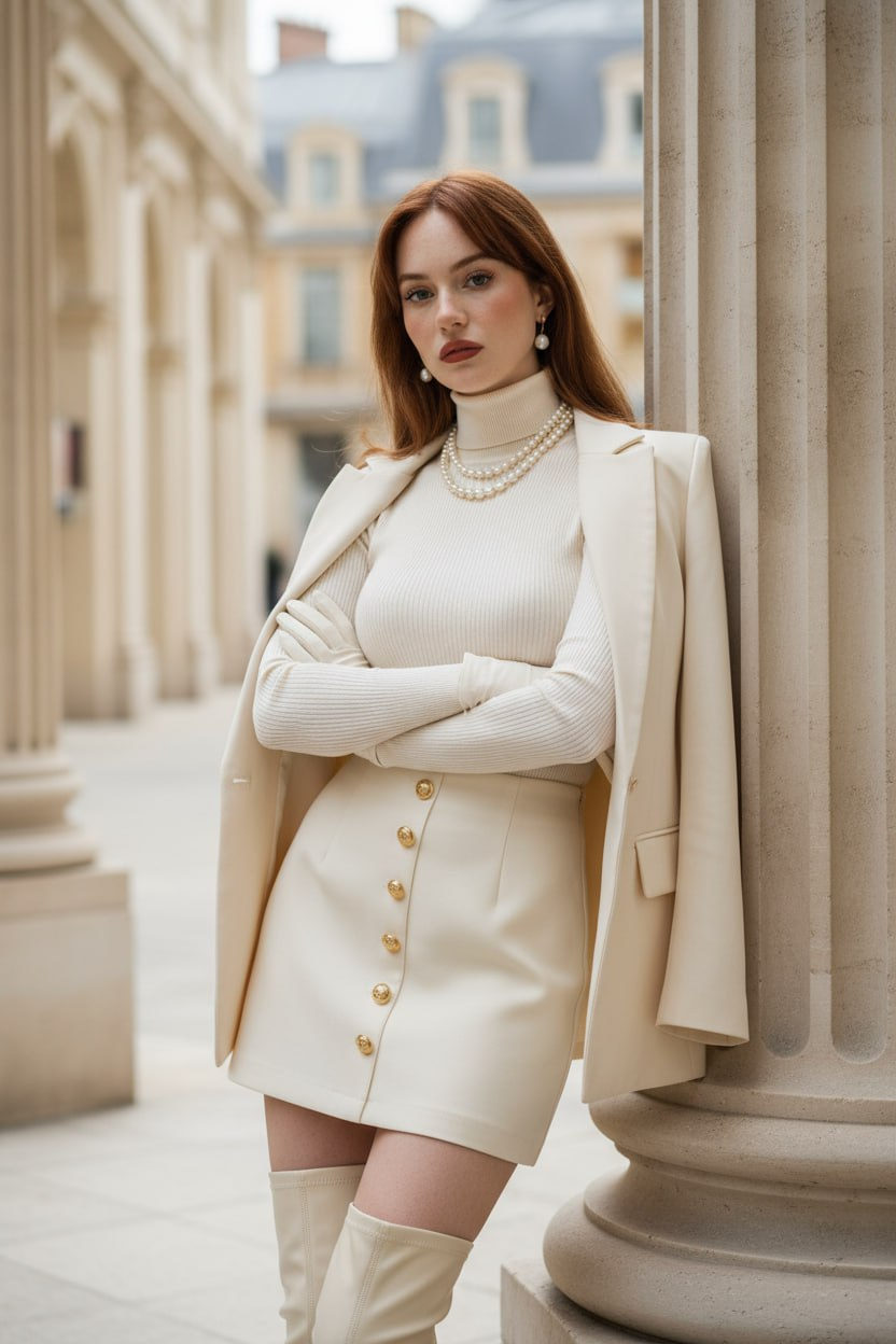 Cream Outfit