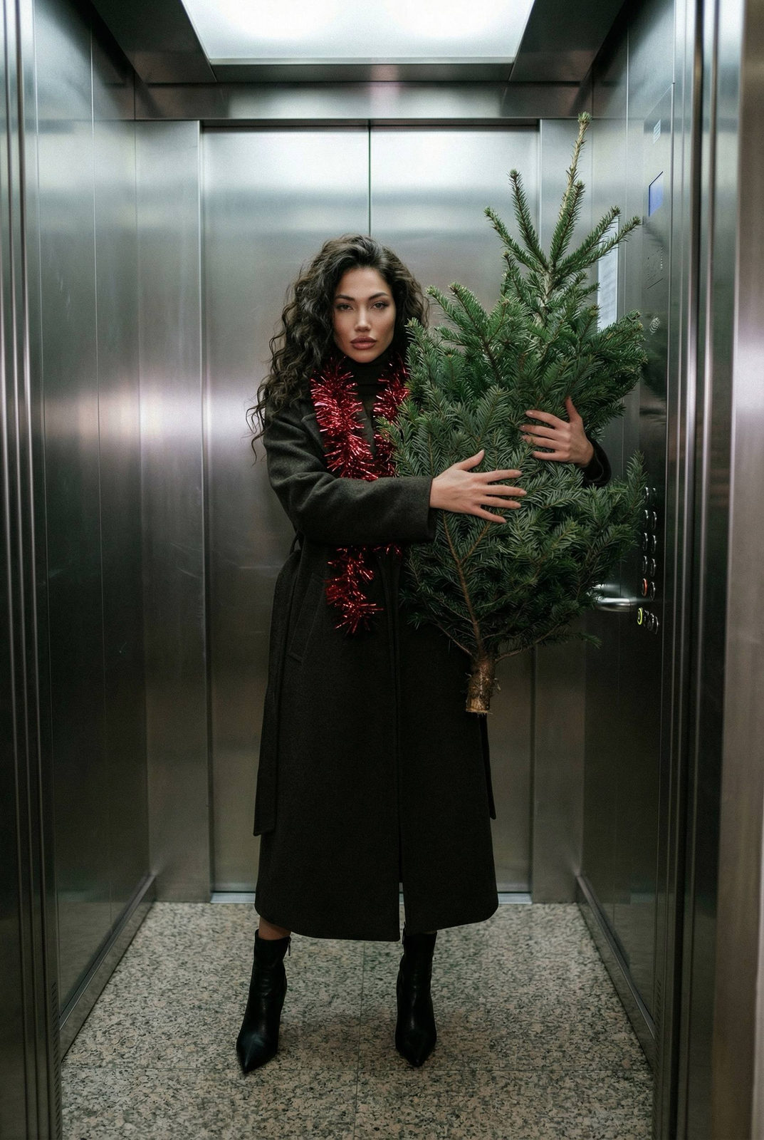Elevator Christmas
