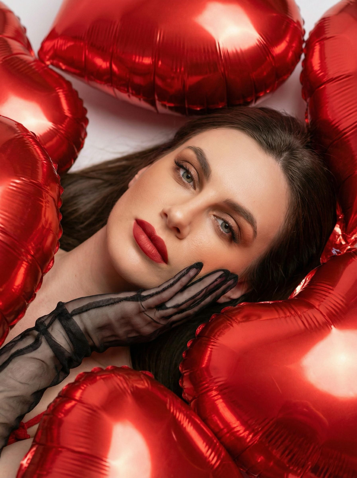 Crimson Passion Satin