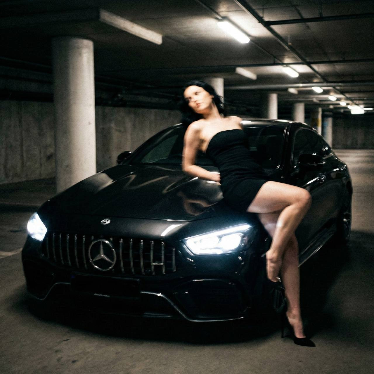 Woman Mercedes