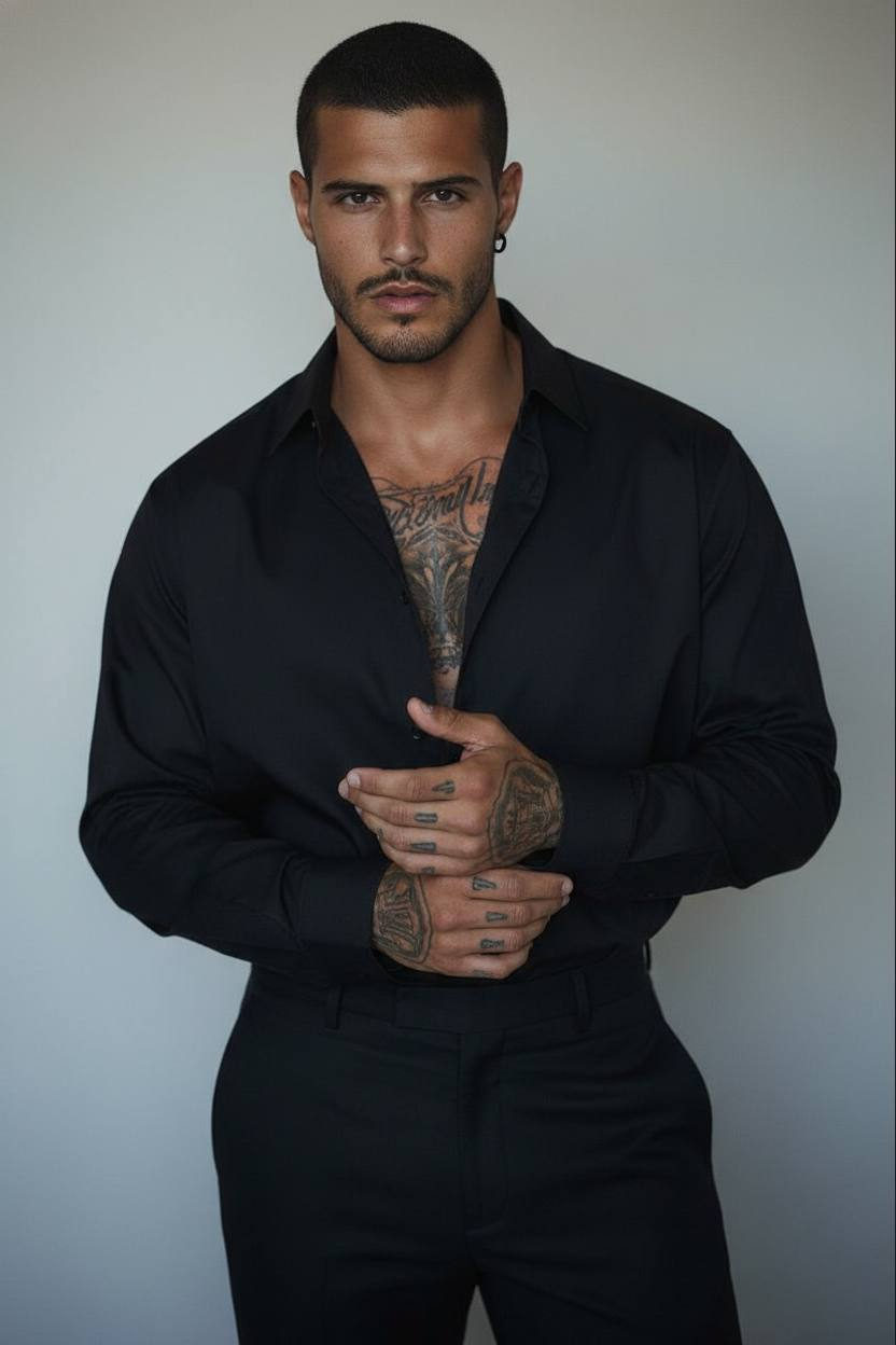 Black Shirt Editorial
