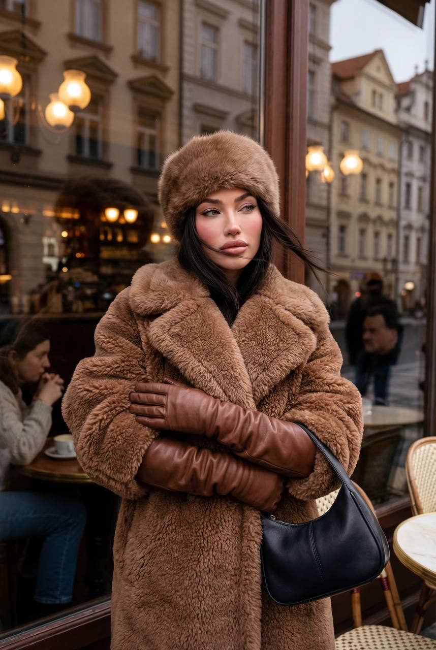 Fur Coat Café Window