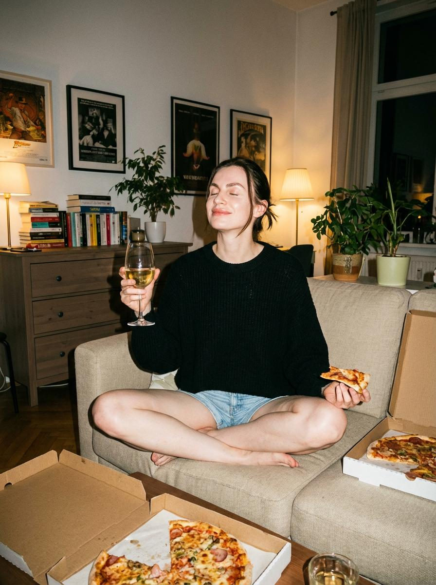 Woman Pizza