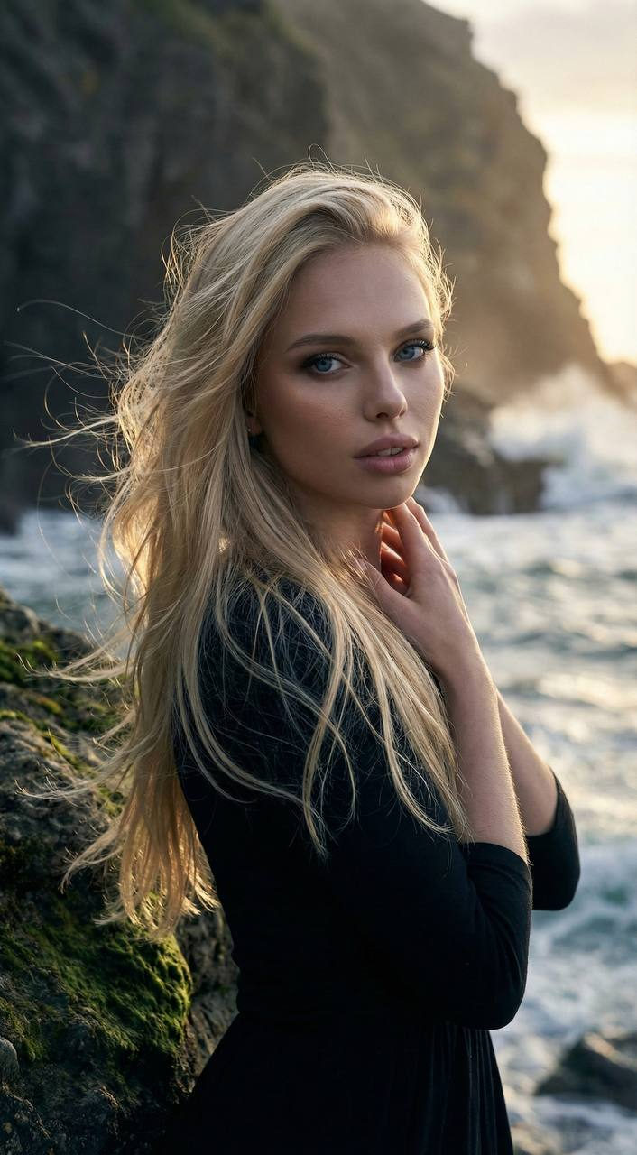 Oceanic Sunset Grace