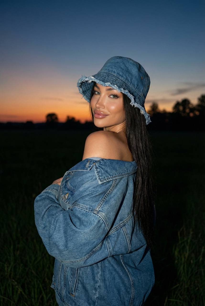 Sunset Denim Reverie