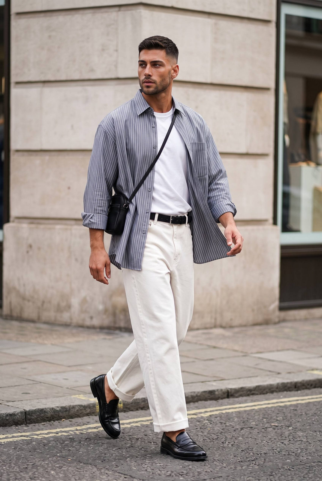 Urban Pinstripe Stride