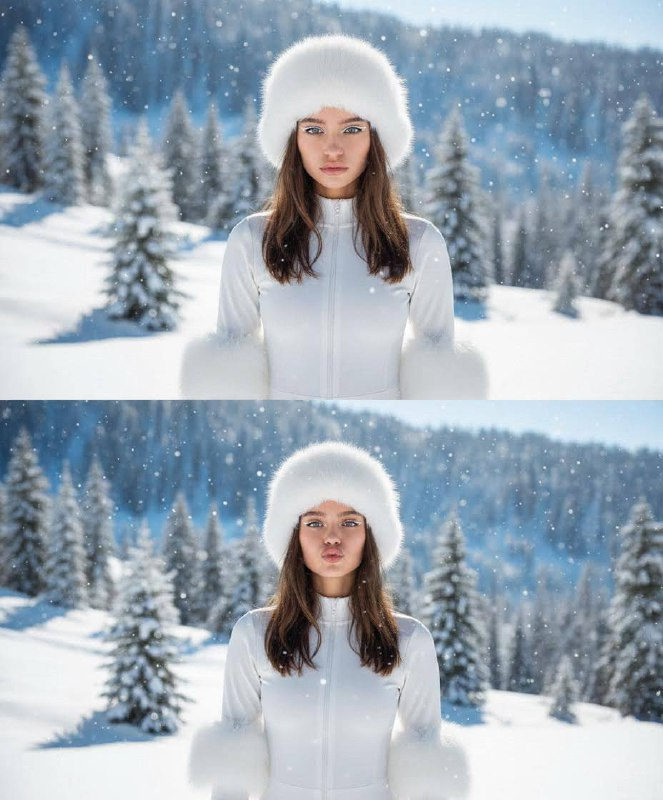 Snowy Mountain Collage