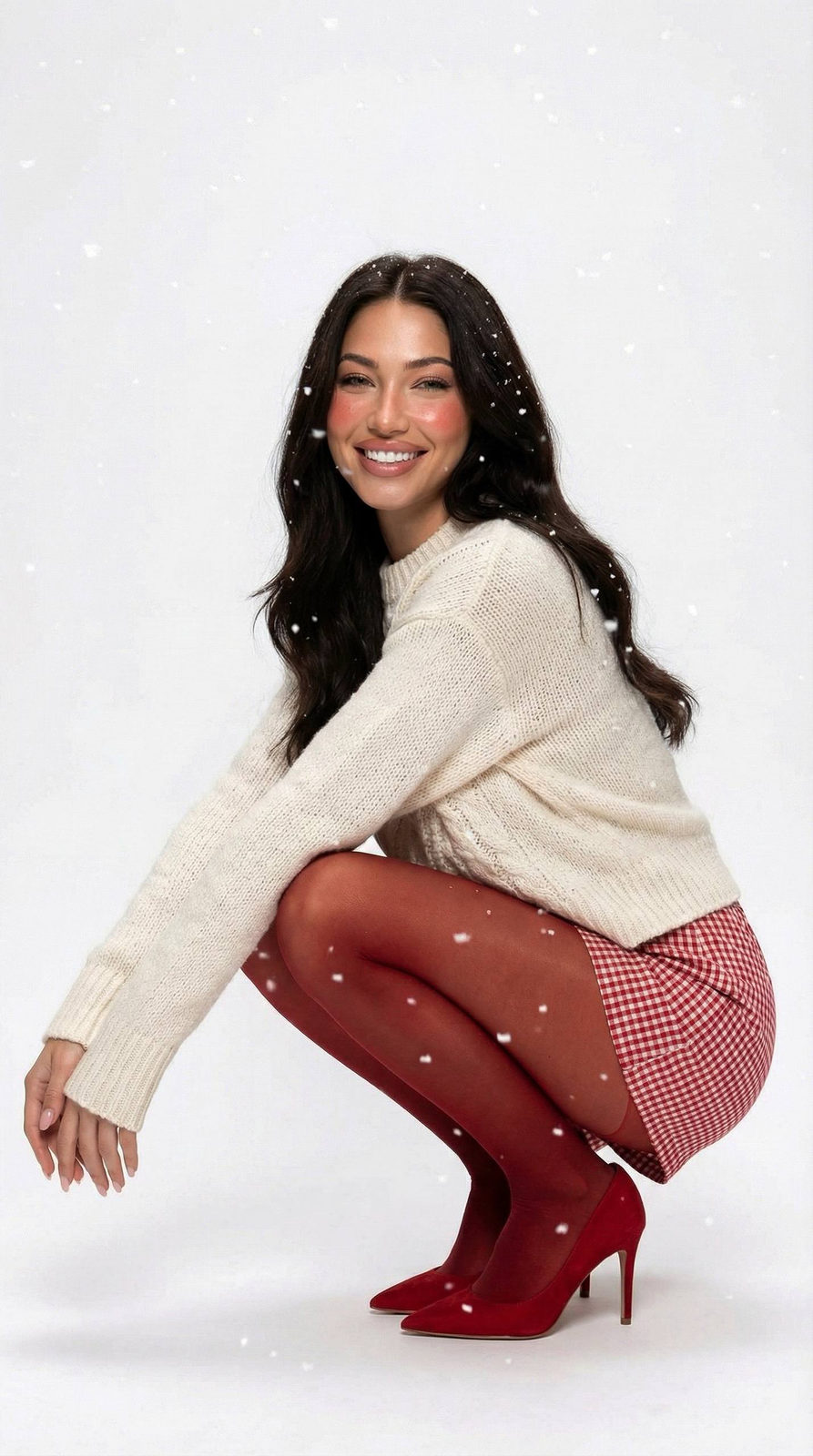Festive Snowflake Squat