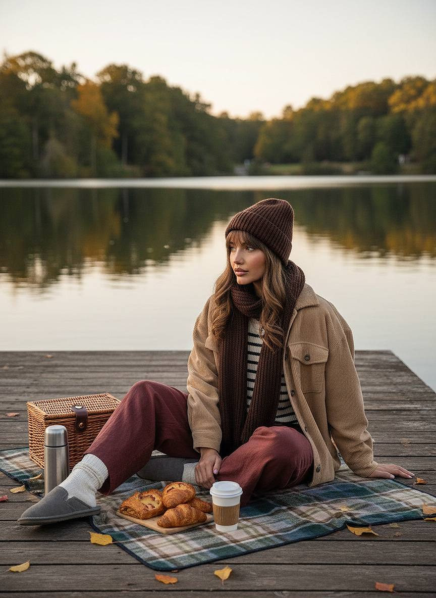 Autumn Calm by the Lake