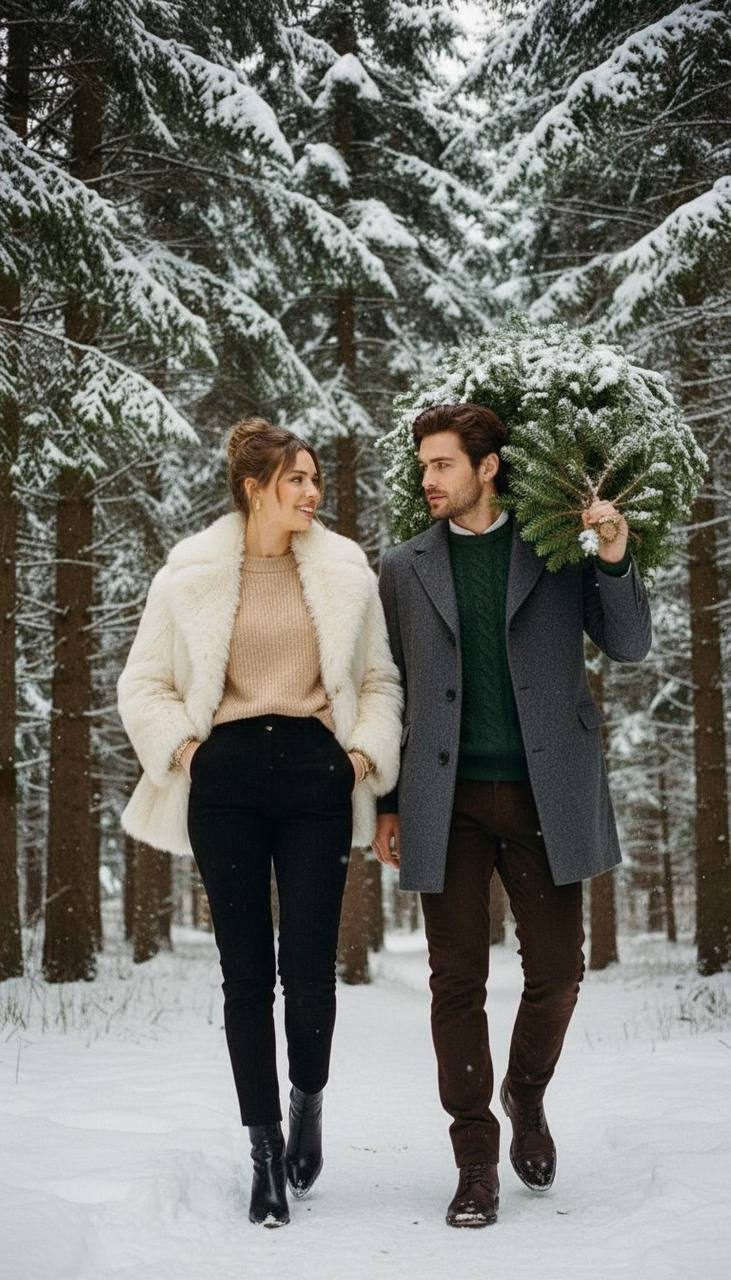 Faux Fur Forest Walk