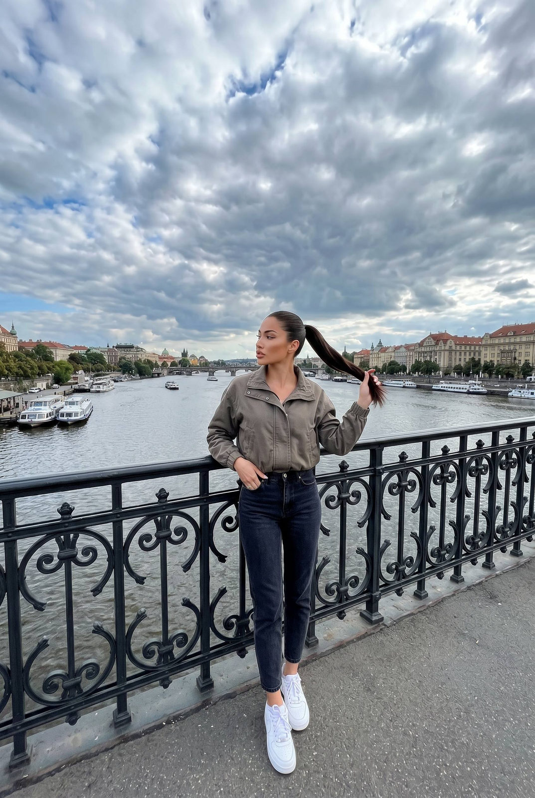 Cloudy Bridge Wandering