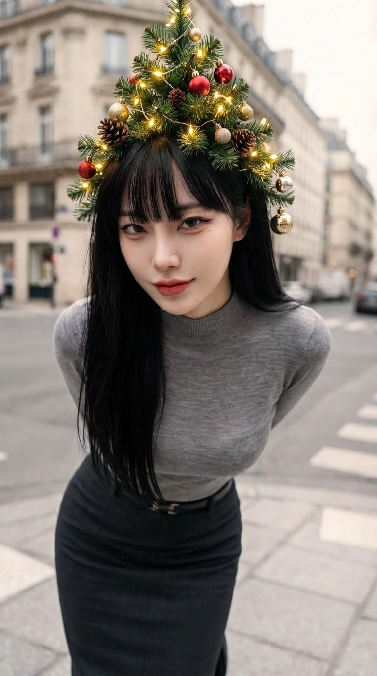 Festive Tree Headpiece