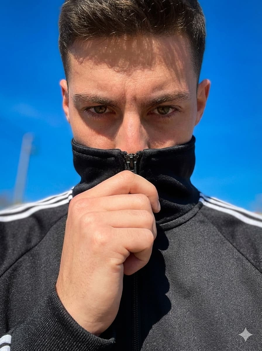 Track Jacket High Collar