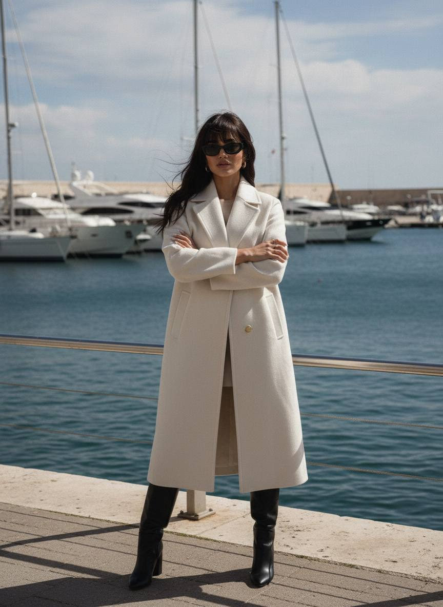 Off-White Coat Marina