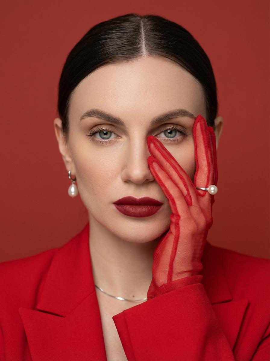 Red Jacket Mesh Glove