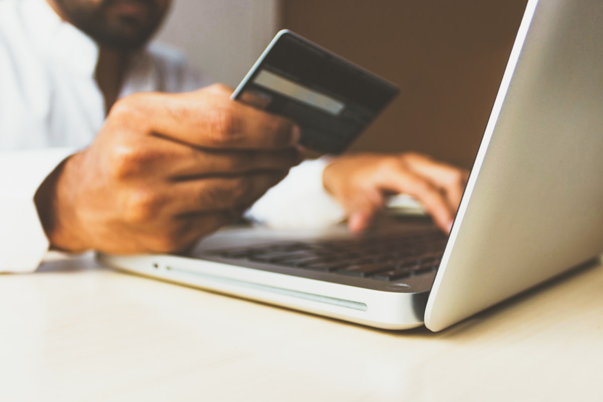 Online shopping interface with product images on mobile and desktop screens